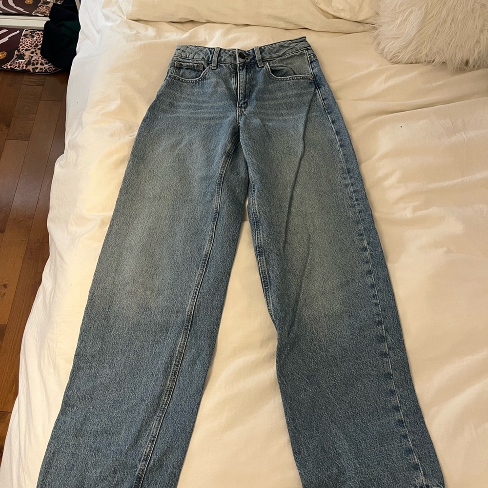 Garage Blue Baggy Jeans